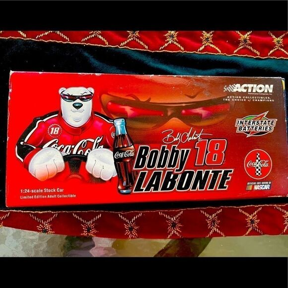 1995 NFL Team Bobby Labonte #18 Die cast New in box - Picture 1 of 6